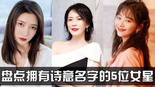 明星网红好听的名字,网红明星好听名字背后的魅力解析